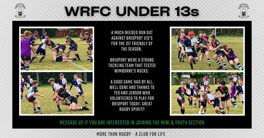 Wimborne Rfc Wimborne RFC - U13 2023/24 Season