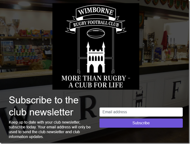 Wimborne Rfc Wimborne RFC